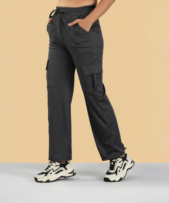 GREEN-SHADE Regular Fit Women Black Trousers