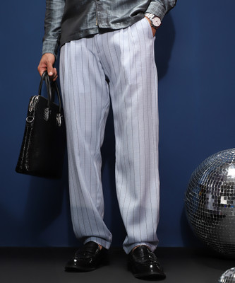 CAMPUS SUTRA Regular Fit Men Blue Trousers