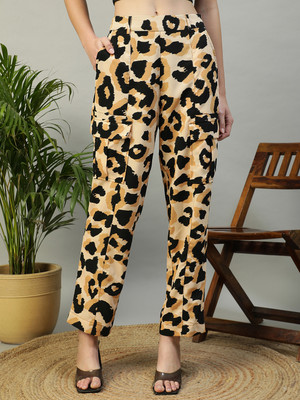 OXOLLOXO Regular Fit Women Multicolor Trousers