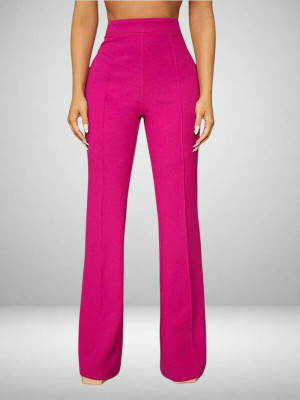 Anitafashion Regular Fit Women Pink Trousers