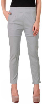 HouseOfCommon Regular Fit Women Grey Trousers
