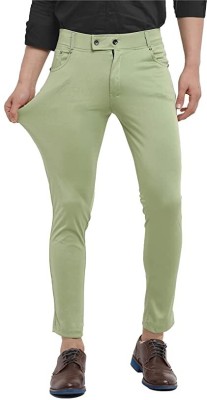 WOMEN MODE Regular Fit Women Light Green Trousers