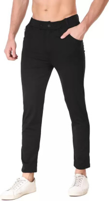marvik Regular Fit Men Black Trousers