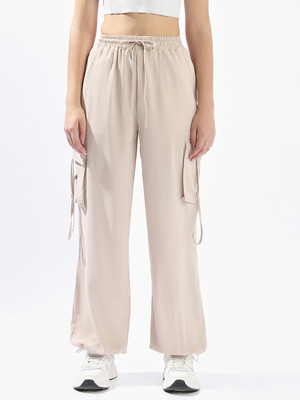 Hubberholme Relaxed Women Beige Trousers