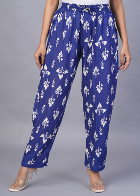 KAMAYRA Regular Fit Women Blue Trousers