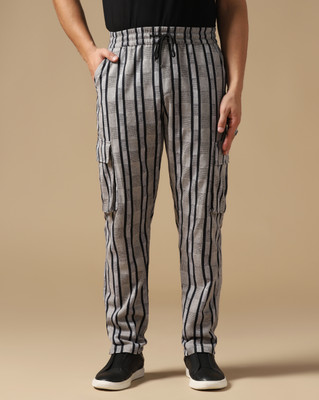 Ridhudee Fashion Regular Fit Men Grey Trousers
