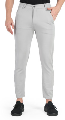Mashaykh Regular Fit Men Grey Trousers