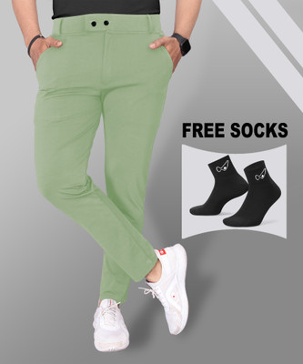 MiraMichi Regular Fit Men Black Trousers