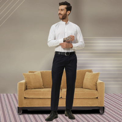 ZEPPI Regular Fit Men Blue Trousers