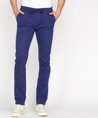 NAUTICA Slim Fit Men Dark Blue Trousers