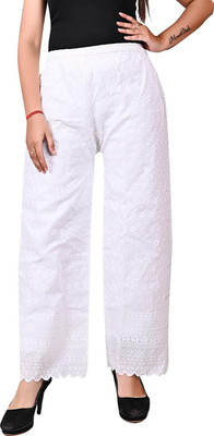BEBO creation Regular Fit Women White Trousers