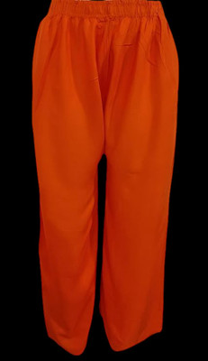 Shelly fashion Regular Fit Women Orange Trousers