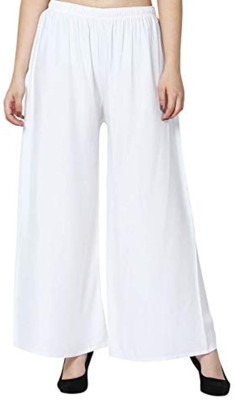 VPM Regular Fit Women White Trousers