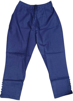 PRIDE SALES Solid Women Blue Track Pants