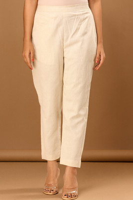 Kicha Regular Fit Women Beige Trousers