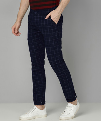 FUBAR Slim Fit Men Blue Trousers