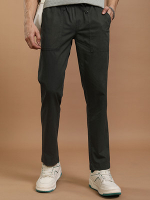 HIGHLANDER Relaxed Men Green Trousers