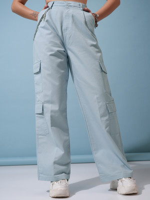 Tokyo Talkies Women Blue Trousers