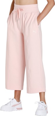 PUMA Relaxed Women Pink Trousers