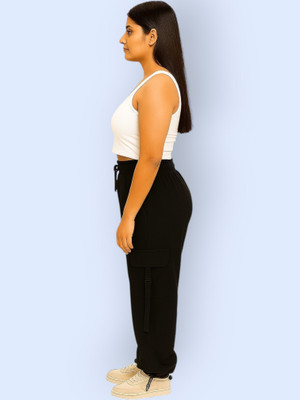 EpicDesigns Comfort Fit Women Black Trousers