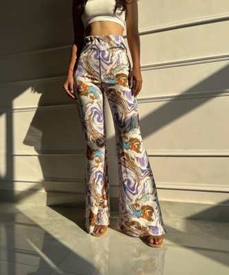 TANDUL Regular Fit Women Multicolor Trousers