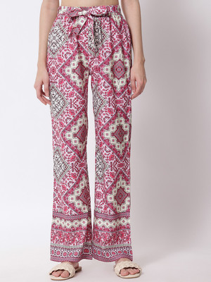 KOTTY Flared Women Multicolor Trousers