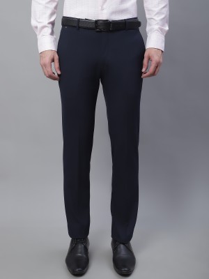 CANTABIL Regular Fit Men Blue Trousers