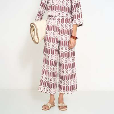 Akkriti by Pantaloons Comfort Fit Women Brown Trousers