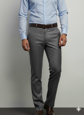 DRAGONWITCH Straight Fit Men Khaki Trousers
