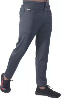 DEEDAT Regular Fit Men Grey Trousers