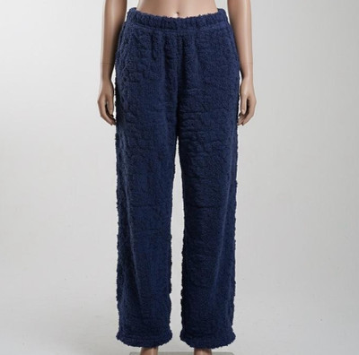 Fashion Point Comfort Fit Women Blue Trousers
