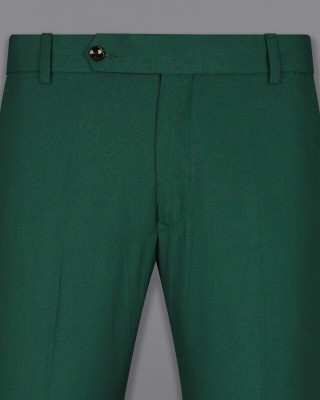 french crown Regular Fit Men Green Trousers