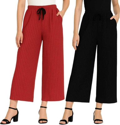 FABBIZZ Regular Fit Women Multicolor, Multicolor Trousers
