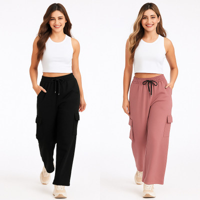 NASCOW Regular Fit Women Multicolor Trousers