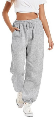 POSU TRENDZ Loose Fit Women Grey Trousers