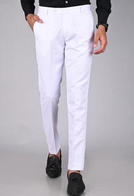 Aro Regular Fit Men Black Trousers