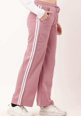 Krishna Enterprises Straight Fit Women Pink Trousers