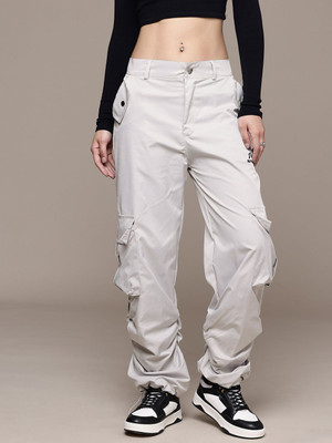 Roadster Regular Fit Women Beige Trousers