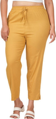 LoveiT Regular Fit Women Beige Trousers