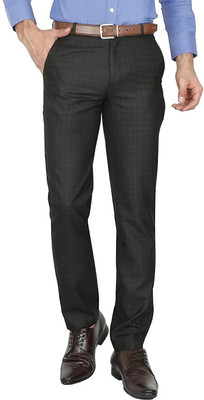 McHenry Regular Fit Men Black Trousers
