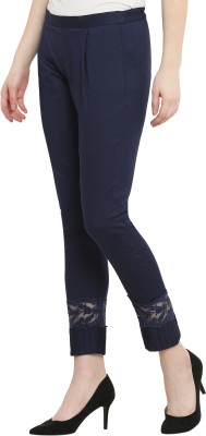 Sellingsea Regular Fit Women Blue Trousers