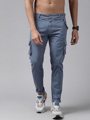 Roadster Slim Fit Men Blue Trousers