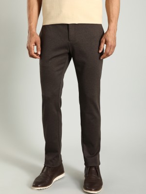 INDIAN TERRAIN Tapered Men Brown Trousers