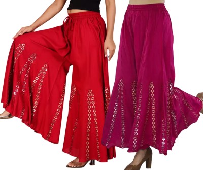 Meyara Relaxed Women Red, Pink Trousers