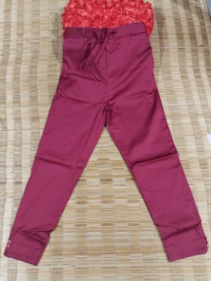 Sri guru bastralay Skinny Fit Women Maroon Trousers