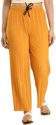 Eminent Enterprise Relaxed Women Yellow Trousers