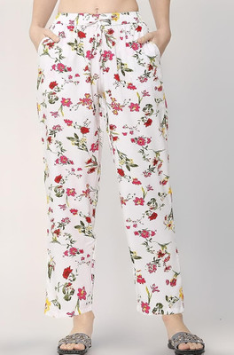 Fashion Mitra Comfort Fit, Regular Fit Women White Trousers