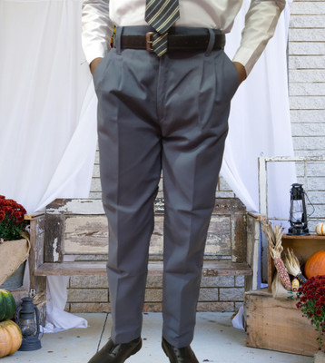 Abhima Regular Fit Boys & Girls Grey Trousers