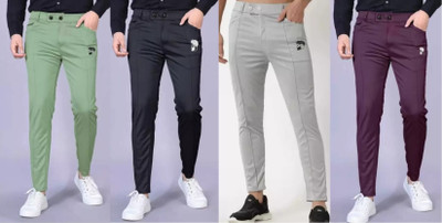 K.K Garment Regular Fit Men Multicolor Trousers