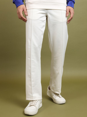 HIGHLANDER Regular Fit Men White Trousers